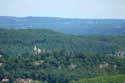 View on Dordogne valley Domme / FRANCE: 