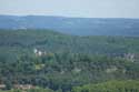 Vue sur vallai de la Dordogne  Domme / FRANCE: 