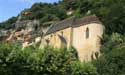 Onze-Lieve-Vrouwekerk La Roque-Gageac / FRANKRIJK: 