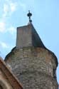 Building with round tower Martel / FRANCE: 