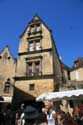 Huis met halfzuilen Sarlat-le-Canda / FRANKRIJK: 