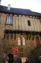 pan de bois encorbellant Sarlat-le-Canda / FRANCE: 