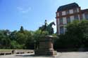 Horse Riding statue Ludwig IV Darmstadt / Germany: 