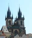 Tynkerk (Kostel Pred Tynem) Praag in PRAAG / Tsjechi: 