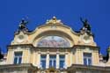 Gebouw rococo Praag in PRAAG / Tsjechi: 