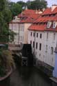 Watermolen op Duivelsbeek Praag in PRAAG / Tsjechi: 