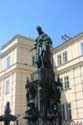 Karolo IV 's statue Pragues in PRAGUES / Czech Republic: 