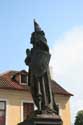 Saint-Wenceslas' statue Pragues in PRAGUES / Czech Republic: 