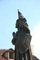 Saint-Wenceslas' statue Pragues in PRAGUES / Czech Republic: 