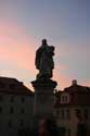 Statue of St. Philip Benitius Pragues in PRAGUES / Czech Republic: 