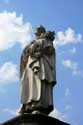 Statue of St. Philip Benitius Pragues in PRAGUES / Czech Republic: 