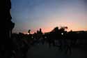 Couchez du Soleil sur Pont de Charles Pragues  PRAGUES / Rpublique Tchque: 