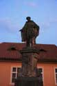 Saint Nicholas of Tolentino's statue Pragues in PRAGUES / Czech Republic: 