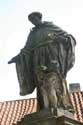 Saint Nicholas of Tolentino's statue Pragues in PRAGUES / Czech Republic: 