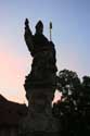 Saint Augustine's statue Pragues in PRAGUES / Czech Republic: 