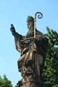 Statue de Saint Augustin Pragues  PRAGUES / Rpublique Tchque: 
