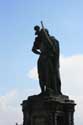 Saint Christopher's statue Pragues in PRAGUES / Czech Republic: 