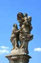 Statue de Saint Anne Pragues  PRAGUES / Rpublique Tchque: 