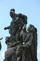 Madonna, Sainst Dominic and Thomas Aquinas' statue Pragues in PRAGUES / Czech Republic: 