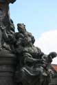 Saint Ivo's statue Pragues in PRAGUES / Czech Republic: 