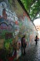 Lennon Wall Pragues in PRAGUES / Czech Republic: 