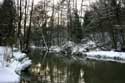 Hermeton in snowy landscape SOULME in DOISCHE / BELGIUM: 