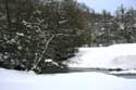 Hermeton dans paysage enneig SOULME  DOISCHE / BELGIQUE: 