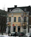 House with fronton (and doves) LIEGE 1 in LIEGE / BELGIUM: 