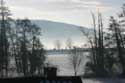 Snowy landscape Hierges in HIERGES / FRANCE: 