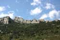 Kasteel van Peyrepertuse Duilhac onder Peyrepertuse / FRANKRIJK: 