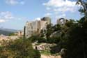 Kasteel van Peyrepertuse Duilhac onder Peyrepertuse / FRANKRIJK: 