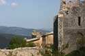 Kasteel van Peyrepertuse Duilhac onder Peyrepertuse / FRANKRIJK: 