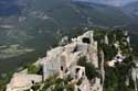 Kasteel van Peyrepertuse Duilhac onder Peyrepertuse / FRANKRIJK: 