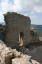 Kasteel van Peyrepertuse Duilhac onder Peyrepertuse / FRANKRIJK: 