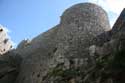 Kasteel van Peyrepertuse Duilhac onder Peyrepertuse / FRANKRIJK: 