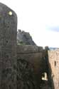 Kasteel van Peyrepertuse Duilhac onder Peyrepertuse / FRANKRIJK: 