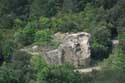 Ruines de la chapelle Saint Fructeux de Roca Vella Laroques Les Albres / FRANCE: 