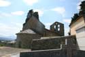 Saint Vincent's Chapel on Graveyard Eus / FRANCE: 