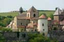 Abbay Bndictine et glise Saint-Vincent Chantelle / FRANCE: 