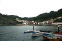 View to village Tazones / Spain: 