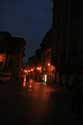 Street during night (Calle del Rivero) Avils / Spain: 