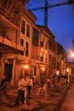 Street during night (Calle del Rivero) Avils / Spain: 