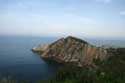 Vue de en dessus de Playa  Silencio Castaeras  CUDILLERO / Espagne: 