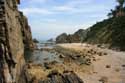 Plage plus loin que Playa Silencio Castaeras  CUDILLERO / Espagne: 