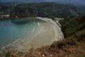 Vue sur plage Cadavedo / Espagne: 