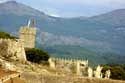 Burcht - stadsomwalling - Monte Realburcht Baiona / Spanje: 