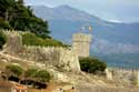 Burcht - stadsomwalling - Monte Realburcht Baiona / Spanje: 