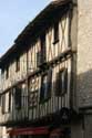 2 maisons  pan de bois Port Sainte Foy en Ponchapt / FRANCE: 