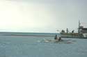 Beach and harbor Balatan / Philippines: 