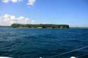 Coast line from sea Donsol / Philippines: 